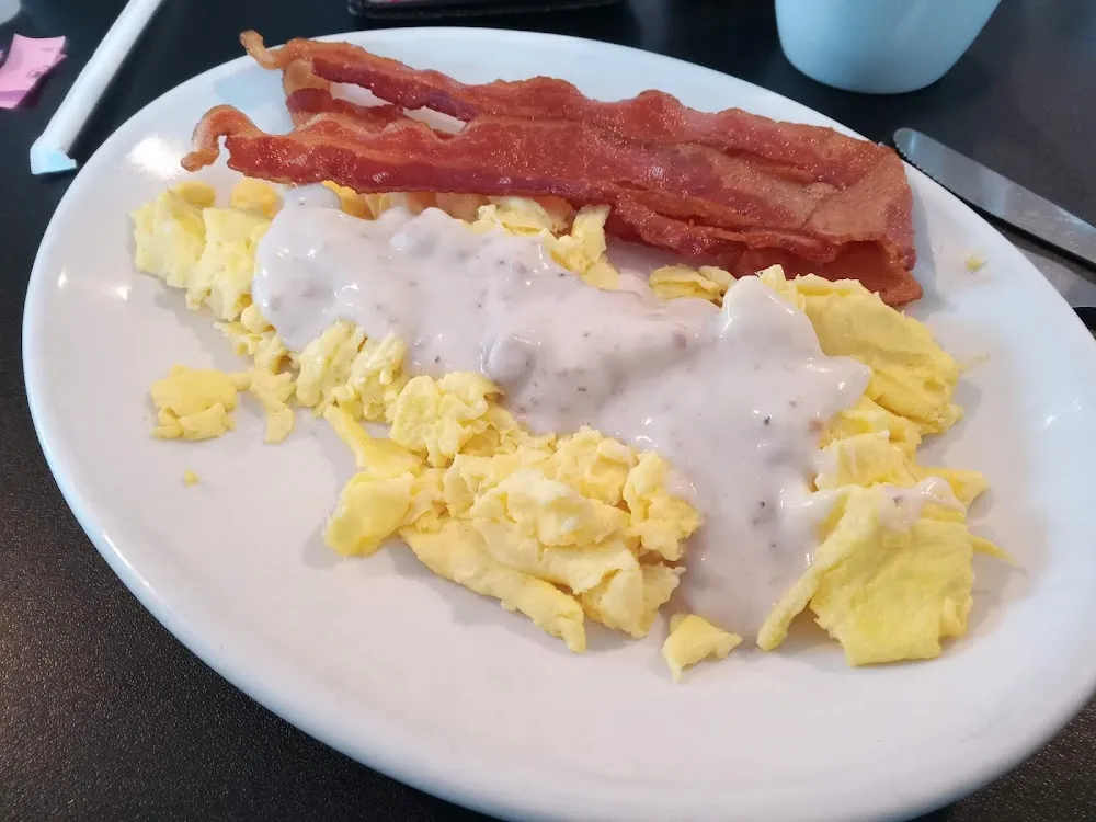 Scrambled Eggs and Bacon